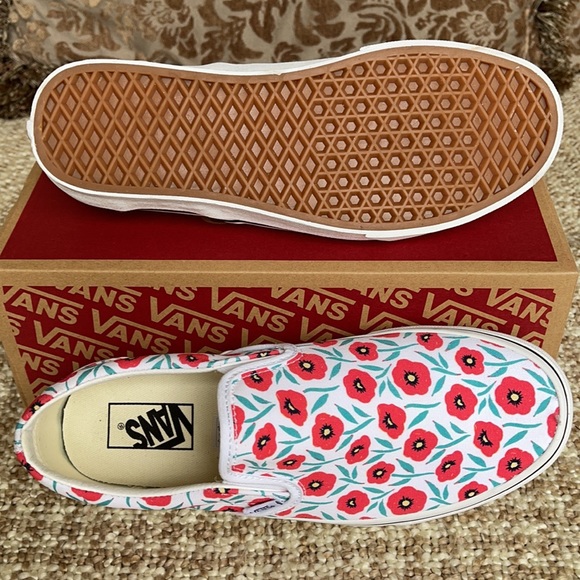 Vans Classic Slip-On Flowers/True White WMNS - Picture 6 of 16